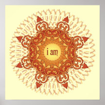 "I Am..." Poster Print