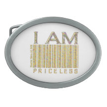 I Am Priceless - Belt Buckle
