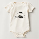 I am prolife! t-shirts