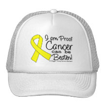 I Am Proof Ewing Sarcoma Cancer Can Be Beaten Mesh Hat