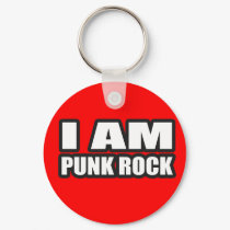 I AM PUNK ROCK t-shirts & more keychains