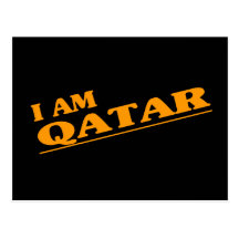 I am Qatar Post Cards