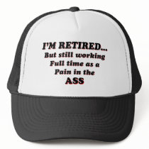 I Am Retired Mesh Hats