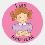 I am Reverent Sticker