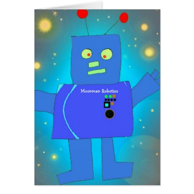 I am Robot card by KatAnnette