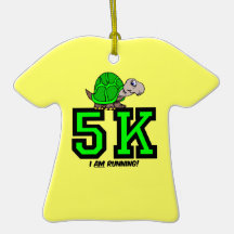 I am running 5K Christmas Tree Ornament