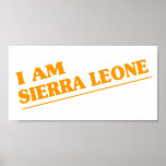 I am Sierra Leone Posters