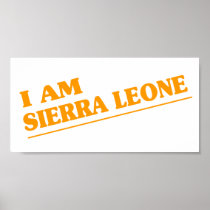 I am Sierra Leone Posters