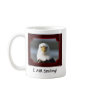 "I AM Smiling!" Bald Eagle Mug