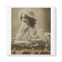 I am SO blogging this Refrigerator Magnet