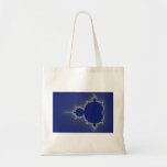 I Am So Blue - Fractal Canvas Bag