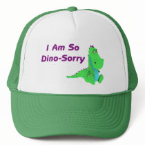 I Am So Dino Sorry Dinosaur hats