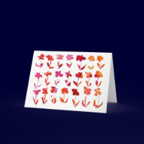 i am so sorry, little flowers, red cards