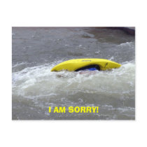 I AM SORRY! postcards