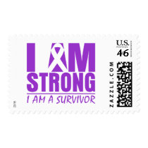 I am Strong - I am a Survivor - Lupus Stamps