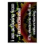 I am suffering from TechnoStress! Greeting Cards