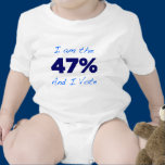 I am the 47% and I vote t-shirts