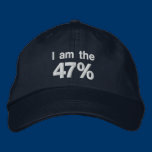 I am the 47% Embroidered Hat embroidered hats