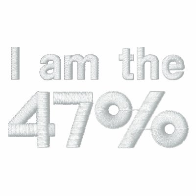 I am the 47% Embroidered Shirt I am the 47% Embroidered Shirt