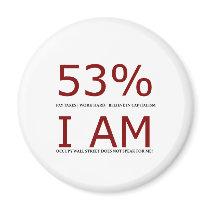 I am the 53% refrigerator magnets