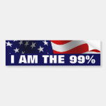 I am The 99 Percent Bumper Sticker