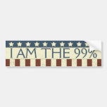 I am The 99 Percent Bumper Stickers