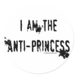 I am the anti-princess stickers