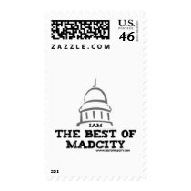 I AM THE BEST OF MADCITY stamps