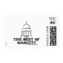 I AM THE BEST OF MADCITY stamps
