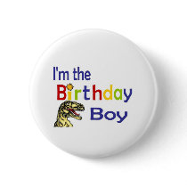 I am the birthday boy buttons