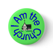 I Am the Church Button