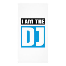 I am the DJ Customized Photo Card