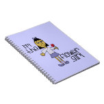 I am the Flower Girl Spiral Note Books