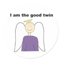 I Am The Good Twin Stickers