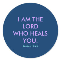 I AM THE LORD - 1118 stickers