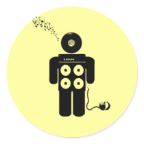 I Am The Music Man stickers by Music_To_My_Ears I Am The Music Man stickers