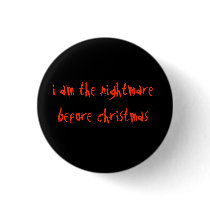 I am the nightmare before christmas buttons by madngirl I am the nightmare before christmas buttons