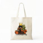 I am the Pumpkin King!- Halloween Tote Bag