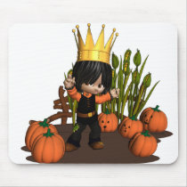 I Am the Pumpkin King mousepads