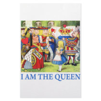 I AM THE QUEEN OF WONDERLAND PERSONALIZED STATIONERY