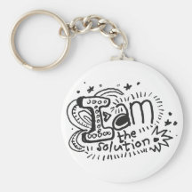I Am The Solution 1 Key Chain
