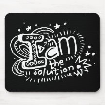 I Am The Solution 2 Mouse Pads