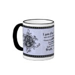I am the VIne - Blue mugs