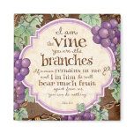 I Am the Vine Scripture Magnet