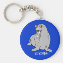 I am the Walrus Keychain