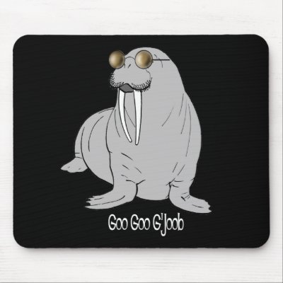 I am the Walrus mousepads