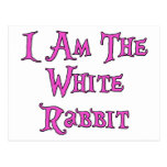 I Am The White Rabbit: Follow Me Post Card