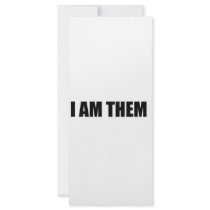 I AM THEM rack cards by TheWarTimecoats I AM THEM rack cards