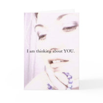 I am thinking about YOU. cards by Hassna I am thinking about YOU. cards