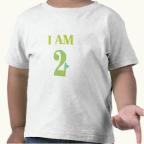 I AM TWO Birthday T-Shirt t-shirts